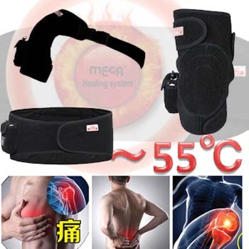 メガゴルフ ヒートベルト 腰痛 肩痛 膝痛 緩和