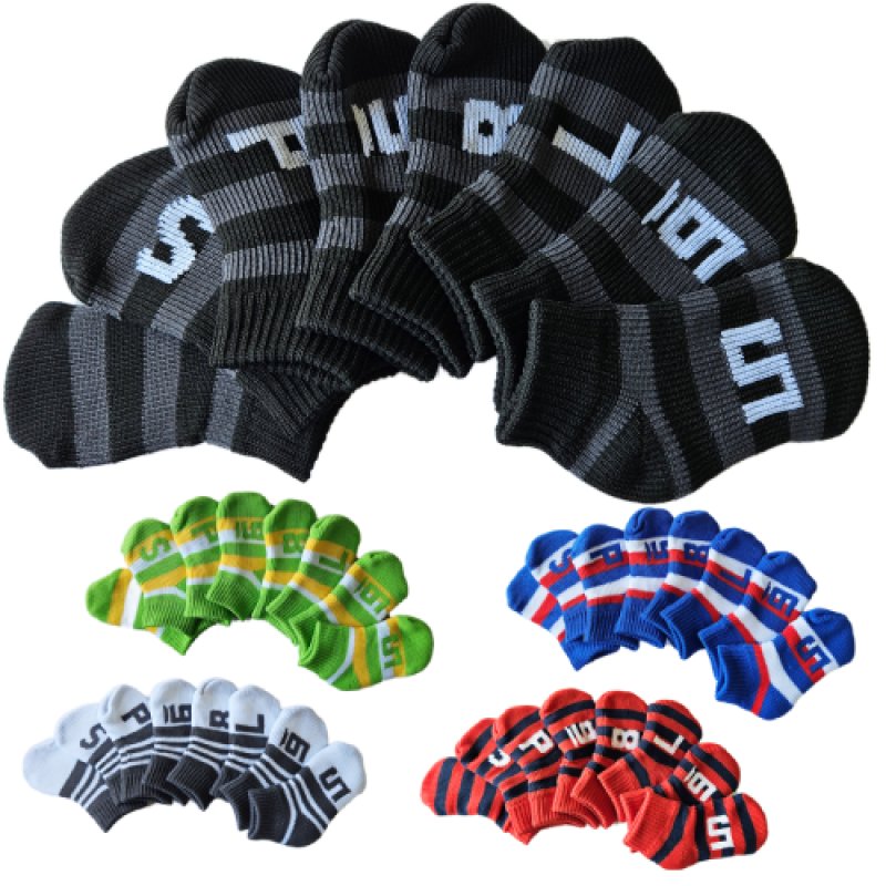 広田ゴルフ ソックス型 ニット アイアンカバー 8個入り