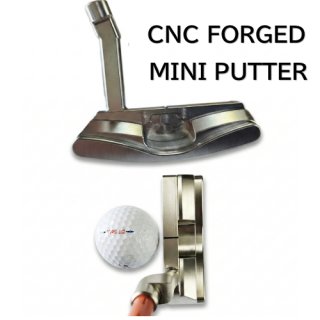 広田ゴルフ 軟鉄鍛造 CNC 削り出し フォージド ミニパター ブレードタイプ