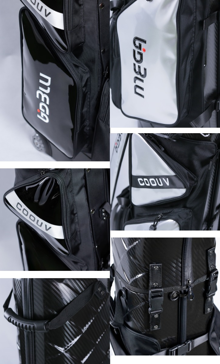 MEGA JAPAN ハードケース キャディバッグ MGCB-9239 エナメルモデル