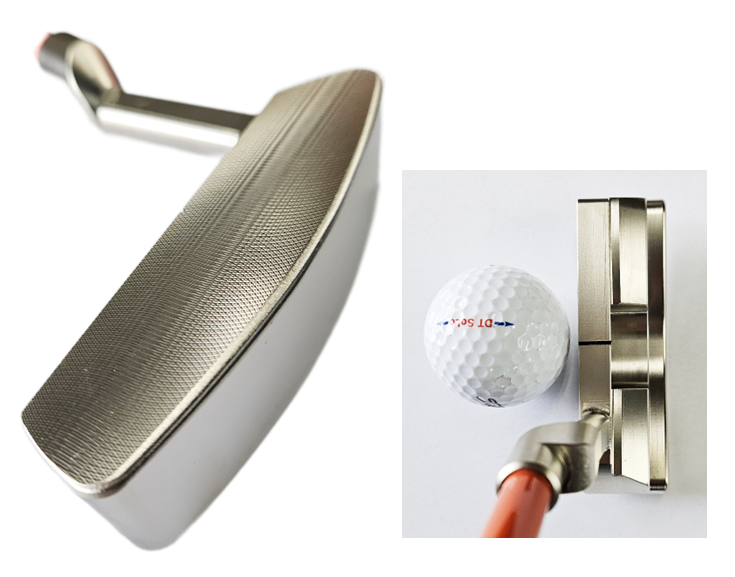 広田ゴルフ 軟鉄鍛造削りだし ミルド ミニパター